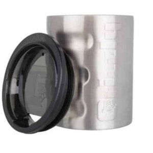 Grizzly Grip Rocks 11oz - Brushed Stainless Finish